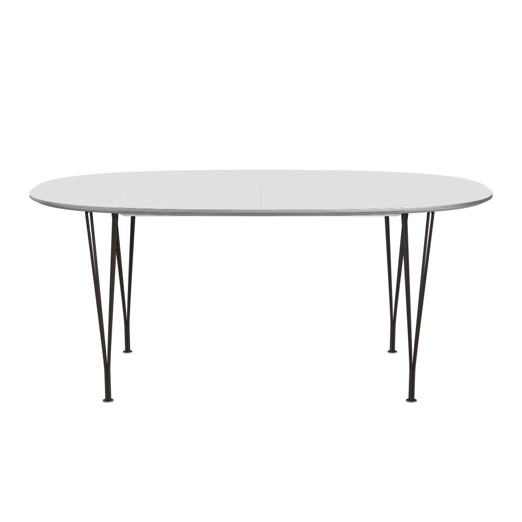 [product_category]-Fritz Hansen Superellipse Extendable Table Brown Bronze/White Fenix Laminates, 270x100 Cm-Fritz Hansen-B620-FXWHL-SPAL-DBPC-FRI-1