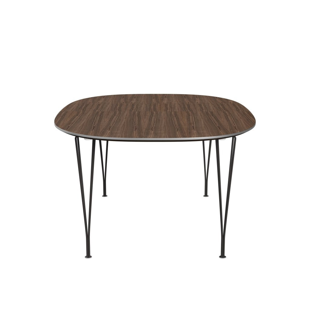 [product_category]-Fritz Hansen Superellipse Extendable Table Warm Graphite/Walnut Veneer, 300x120 Cm-Fritz Hansen-B619-WAL001-SPAL-WARGRA-FRI-3