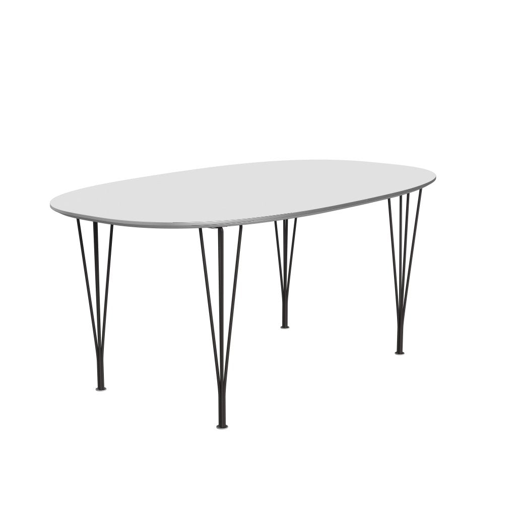 [product_category]-Fritz Hansen Superellipse Extendable Table Warm Graphite/White Fenix Laminates, 270x100 Cm-Fritz Hansen-B620-FXWHL-SPAL-WARGRA-FRI-2
