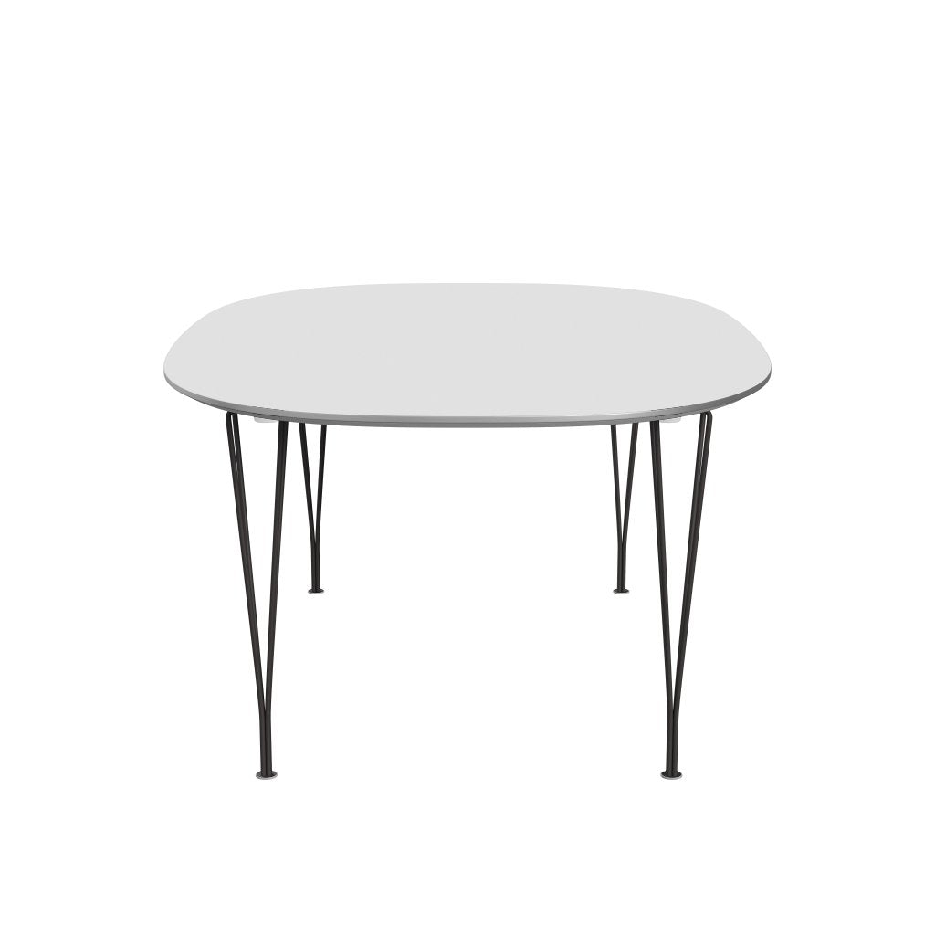 [product_category]-Fritz Hansen Superellipse Extendable Table Warm Graphite/White Fenix Laminates, 300x120 Cm-Fritz Hansen-B619-FXWHL-SPAL-WARGRA-FRI-3
