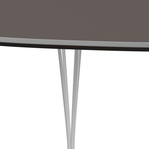 [product_category]-Fritz Hansen Superellipse Extendable Table White/Grey Fenix Laminates, 300x120 Cm-Fritz Hansen-B619-FXGRL-SPAL-DRWH-FRI-4
