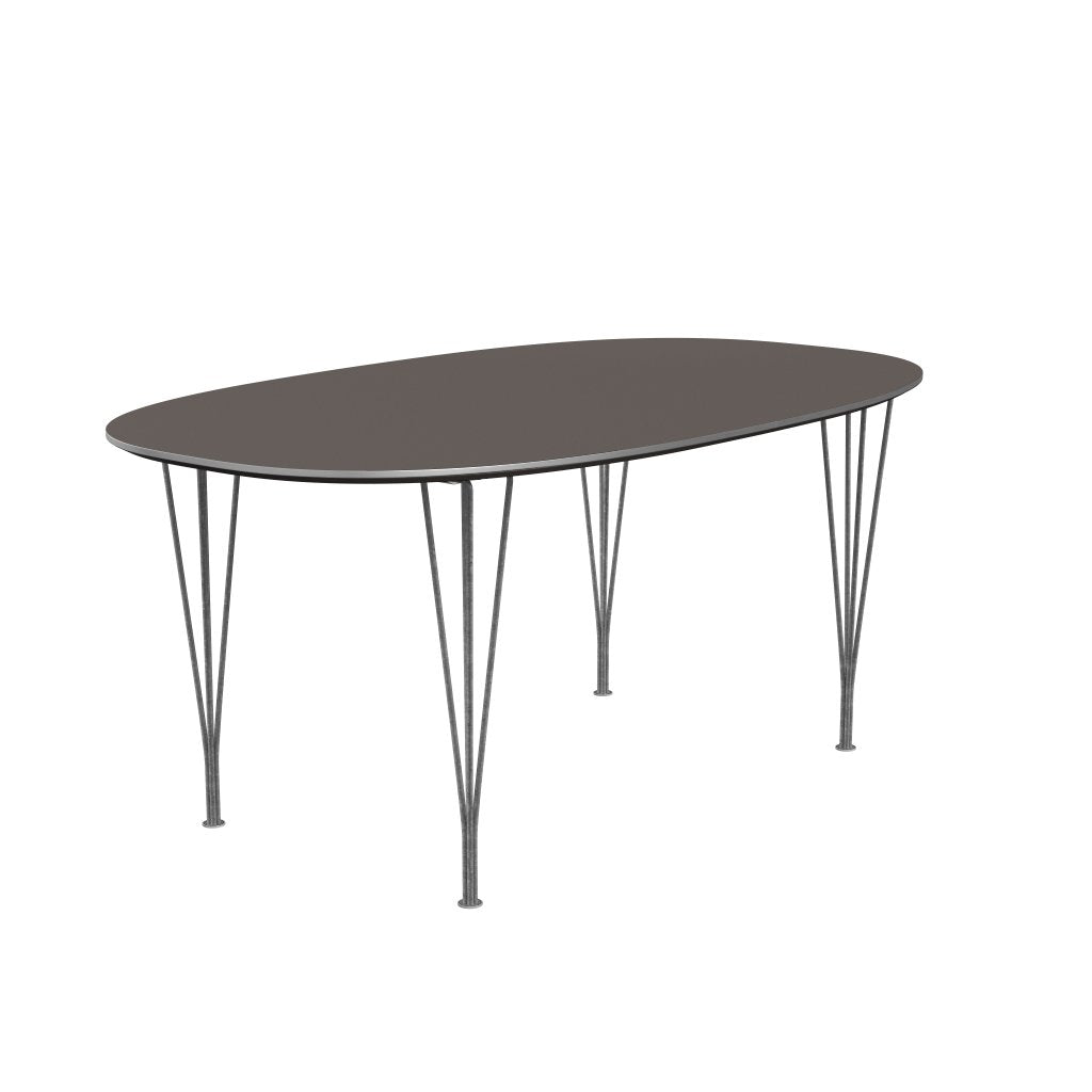 [product_category]-Fritz Hansen Superellipse Extending Table Silvergrey/Grey Fenix Laminates, 270x100 Cm-Fritz Hansen-B620-FXGRL-SPAL-SIGREY-FRI-2