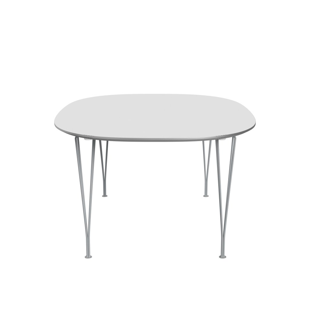 [product_category]-Fritz Hansen Superellipse Extending Table Silvergrey/White Fenix Laminates, 300x120 Cm-Fritz Hansen-B619-FXWHL-SPAL-SIGREY-FRI-3