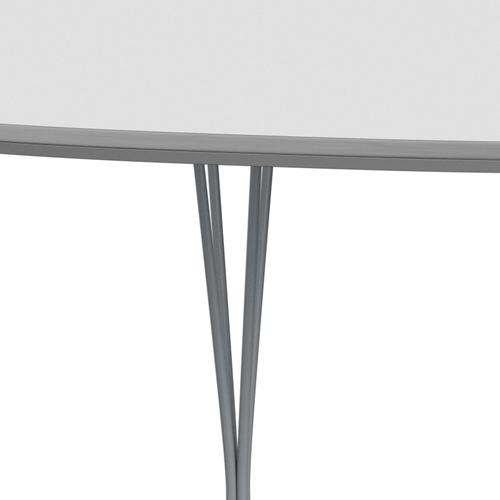[product_category]-Fritz Hansen Superellipse Extending Table Silvergrey/White Fenix Laminates, 300x120 Cm-Fritz Hansen-B619-FXWHL-SPAL-SIGREY-FRI-4