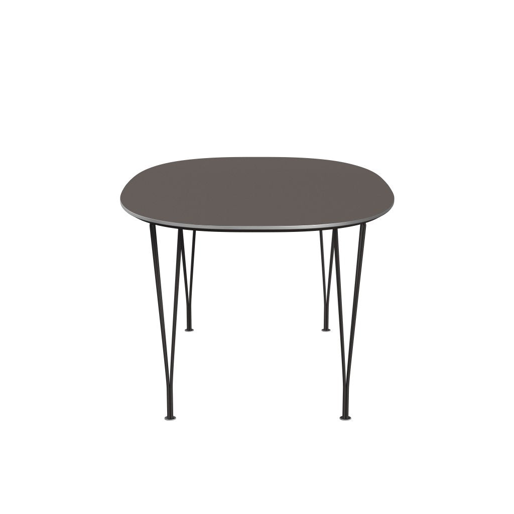 [product_category]-Fritz Hansen Superellipse Extending Table Warm Graphite/Grey Fenix Laminate, 270x100 Cm-Fritz Hansen-B620-FXGRL-SPAL-WARGRA-FRI-3