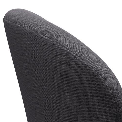 [product_category]-Fritz Hansen Swan Lounge Chair, Black Lacquered/Capture Dark Grey-Fritz Hansen-3320-CP4601-BLLA-FRI-5