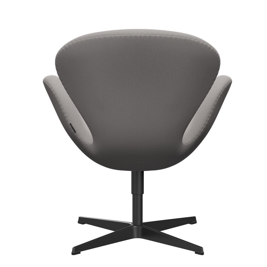 [product_category]-Fritz Hansen Swan Lounge Chair, Black Lacquered/Capture Grey-Fritz Hansen-3320-CP4001-BLLA-FRI-4