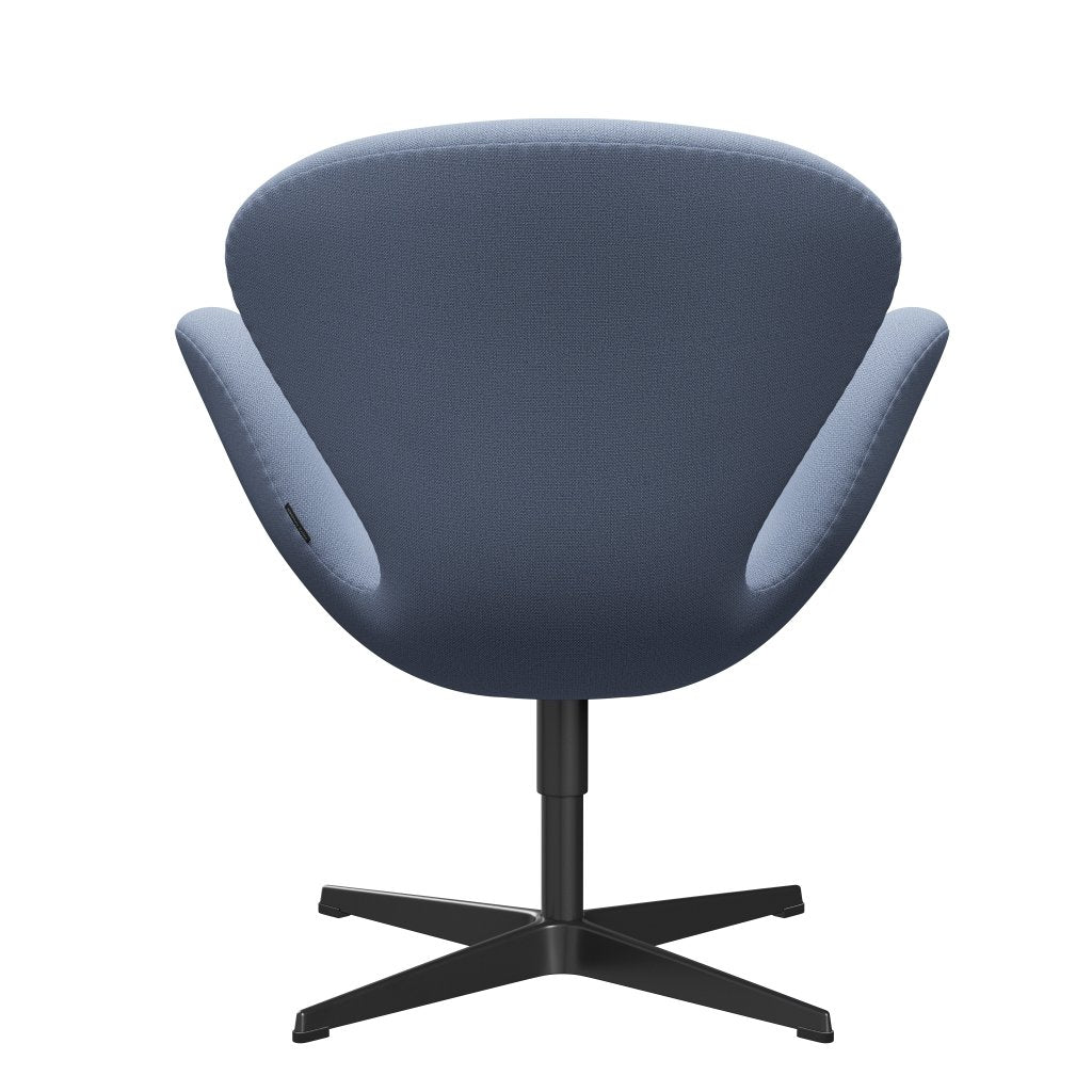 [product_category]-Fritz Hansen Swan Lounge Chair, Black Lacquered/Capture Light Blue (4902)-Fritz Hansen-3320-CP4902-BLLA-FRI-4