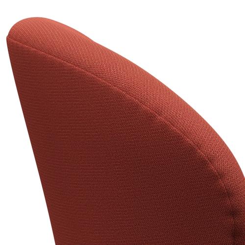 [product_category]-Fritz Hansen Swan Lounge Chair, Black Lacquered/Capture Orange Dark-Fritz Hansen-3320-CP4702-BLLA-FRI-5