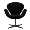  Swan™ Lounge Chair Black Lacquered/Comfort Black (00050)