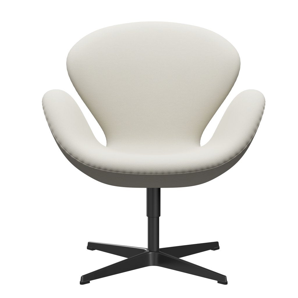 [product_category]-Fritz Hansen Swan Lounge Chair, Black Lacquered/Comfort Light Grey-Fritz Hansen-3320-C60002-BLLA-FRI-1