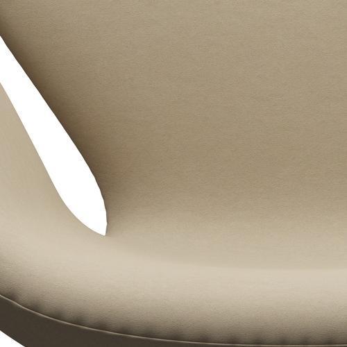 [product_category]-Fritz Hansen Swan Lounge Chair, Black Lacquered/Comfort Sand Light (61002)-Fritz Hansen-3320-C61002-BLLA-FRI-6