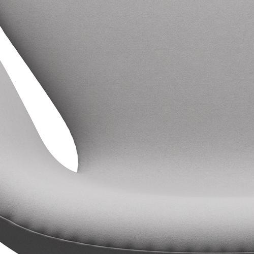 [product_category]-Fritz Hansen Swan Lounge Chair, Black Lacquered/Comfort White/Grey-Fritz Hansen-3320-C01161-BLLA-FRI-6