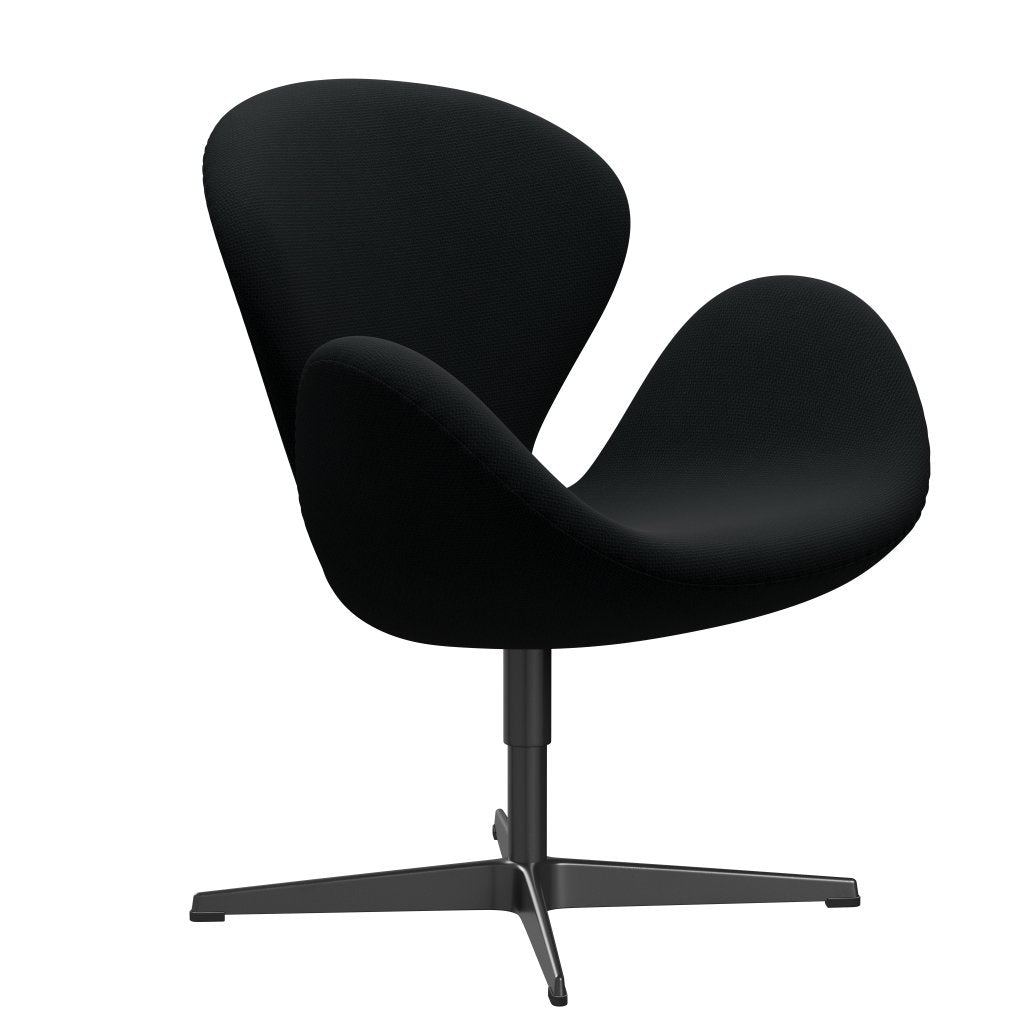 [product_category]-Fritz Hansen Swan Lounge Chair, Black Lacquered/Diablo Black-Fritz Hansen-3320-DIA100-BLLA-FRI-2