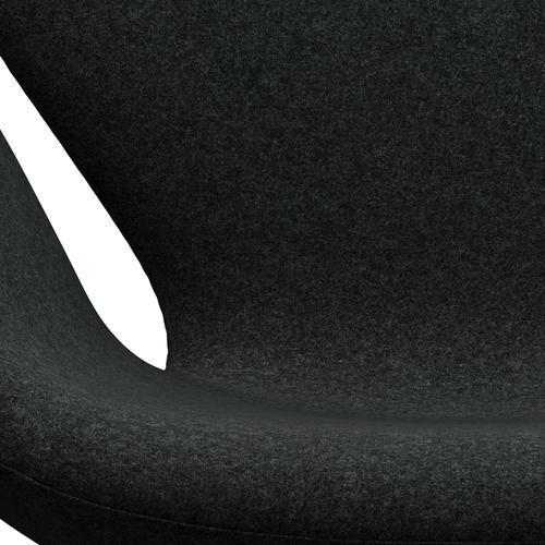 [product_category]-Fritz Hansen Swan Lounge Chair, Black Lacquered/Divina Melange Salt & Pepper-Fritz Hansen-3320-DIM180-BLLA-FRI-6
