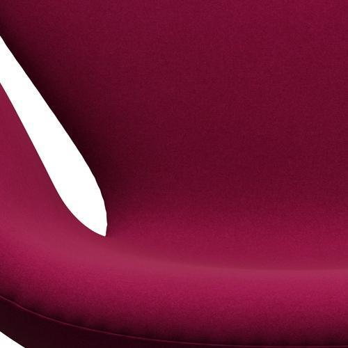 [product_category]-Fritz Hansen Swan Lounge Chair, Black Lacquered/Divina Pink Dark-Fritz Hansen-3320-DIV662-BLLA-FRI-6