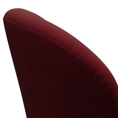 [product_category]-Fritz Hansen Swan Lounge Chair, Black Lacquered/Fame Bordeaux (64058)-Fritz Hansen-3320-F64058-BLLA-FRI-5