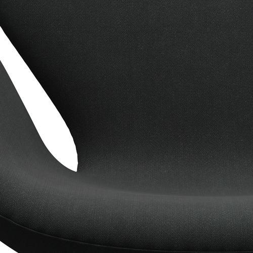 [product_category]-Fritz Hansen Swan Lounge Chair, Black Lacquered/Fiord Charcoal Grey-Fritz Hansen-3320-FIO382-BLLA-FRI-6