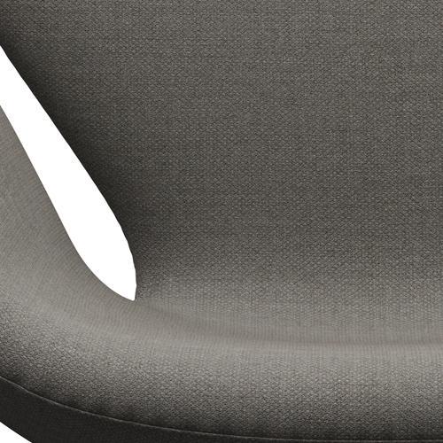 [product_category]-Fritz Hansen Swan Lounge Chair, Black Lacquered/Fiord Grey/Stone-Fritz Hansen-3320-FIO351-BLLA-FRI-6