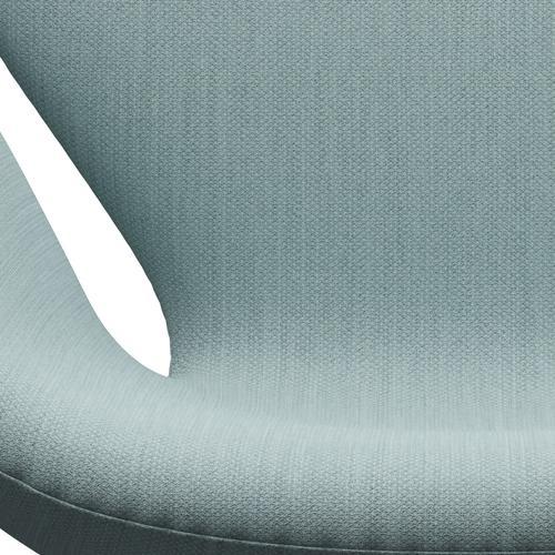 [product_category]-Fritz Hansen Swan Lounge Chair, Black Lacquered/Fiord Light Blue/Stone-Fritz Hansen-3320-FIO721-BLLA-FRI-6