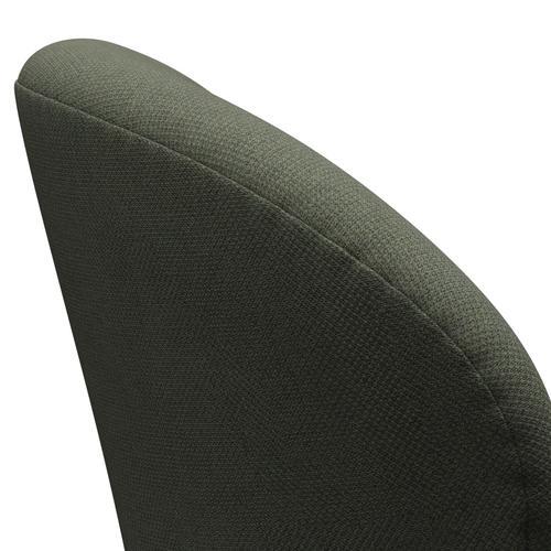 [product_category]-Fritz Hansen Swan Lounge Chair, Black Lacquered/Fiord Olive Green/Medium Green-Fritz Hansen-3320-FIO961-BLLA-FRI-5