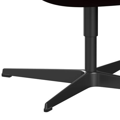 [product_category]-Fritz Hansen Swan Lounge Chair, Black Lacquered/Hallingdal Wine Red-Fritz Hansen-3320-HAL694-BLLA-FRI-7