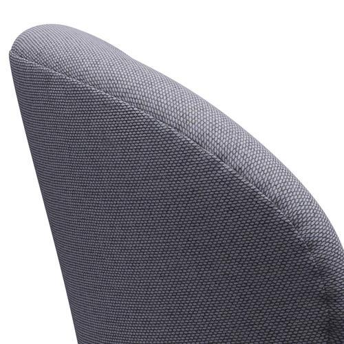 [product_category]-Fritz Hansen Swan Lounge Chair, Black Lacquered/Re Wool Lavender/Natural-Fritz Hansen-3320-REW658-BLLA-FRI-5