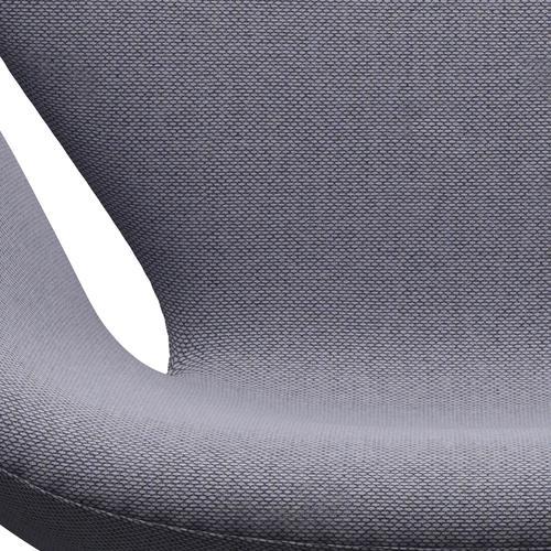 [product_category]-Fritz Hansen Swan Lounge Chair, Black Lacquered/Re Wool Lavender/Natural-Fritz Hansen-3320-REW658-BLLA-FRI-6