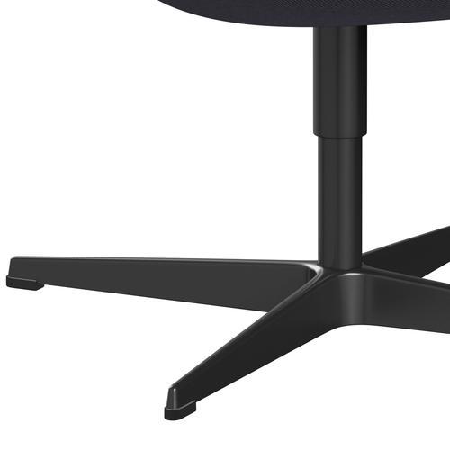 [product_category]-Fritz Hansen Swan Lounge Chair, Black Lacquered/Re Wool Lavender/Natural-Fritz Hansen-3320-REW658-BLLA-FRI-7