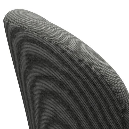 [product_category]-Fritz Hansen Swan Lounge Chair, Black Lacquered/Re Wool Taupe/Natural-Fritz Hansen-3320-REW158-BLLA-FRI-5