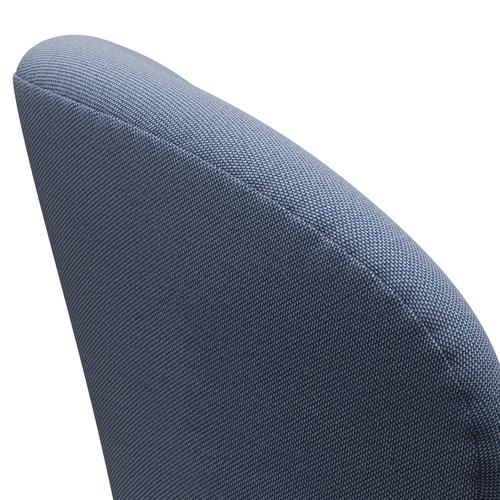[product_category]-Fritz Hansen Swan Lounge Chair, Black Lacquered/Rime Blue/White-Fritz Hansen-3320-RIM721-BLLA-FRI-5