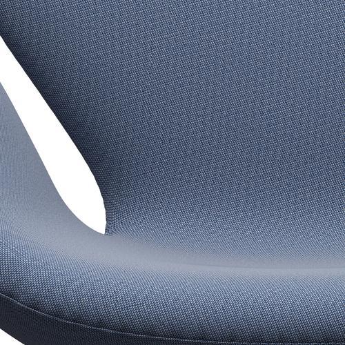 [product_category]-Fritz Hansen Swan Lounge Chair, Black Lacquered/Rime Blue/White-Fritz Hansen-3320-RIM721-BLLA-FRI-6