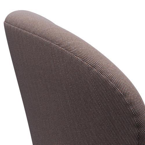 [product_category]-Fritz Hansen Swan Lounge Chair, Black Lacquered/Steelcut Trio Orange/Light Grey/Black-Fritz Hansen-3320-STR416-BLLA-FRI-5
