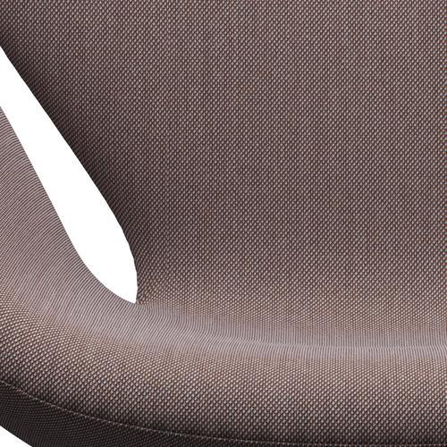 [product_category]-Fritz Hansen Swan Lounge Chair, Black Lacquered/Steelcut Trio Orange/Light Grey/Black-Fritz Hansen-3320-STR416-BLLA-FRI-6