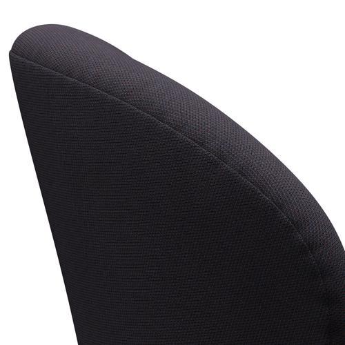 [product_category]-Fritz Hansen Swan Lounge Chair, Black Lacquered/Steelcut Trio Warm Dark Blue-Fritz Hansen-3320-STR776-BLLA-FRI-5