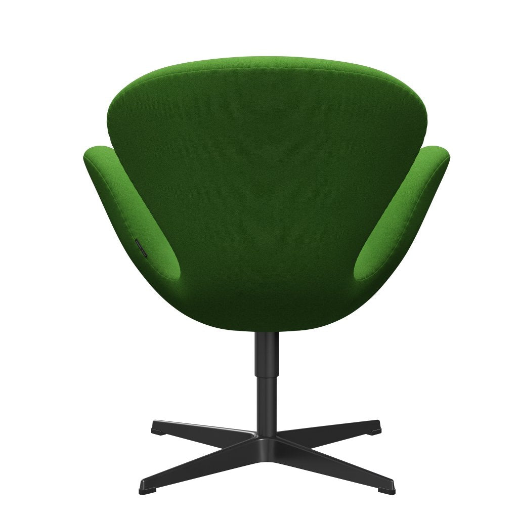 [product_category]-Fritz Hansen Swan Lounge Chair, Black Lacquered/Tonus Light Green-Fritz Hansen-3320-TON954-BLLA-FRI-4