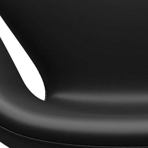 [product_category]-Fritz Hansen Swan Lounge Chair, Brown Bronze/Aura Black-Fritz Hansen-3320-CLBLA-BBBASE-FRI-6