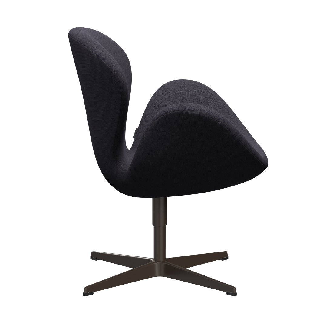 [product_category]-Fritz Hansen Swan Lounge Chair, Brown Bronze/Capture Blue Charcoal-Fritz Hansen-3320-CP5201-BBBASE-FRI-3