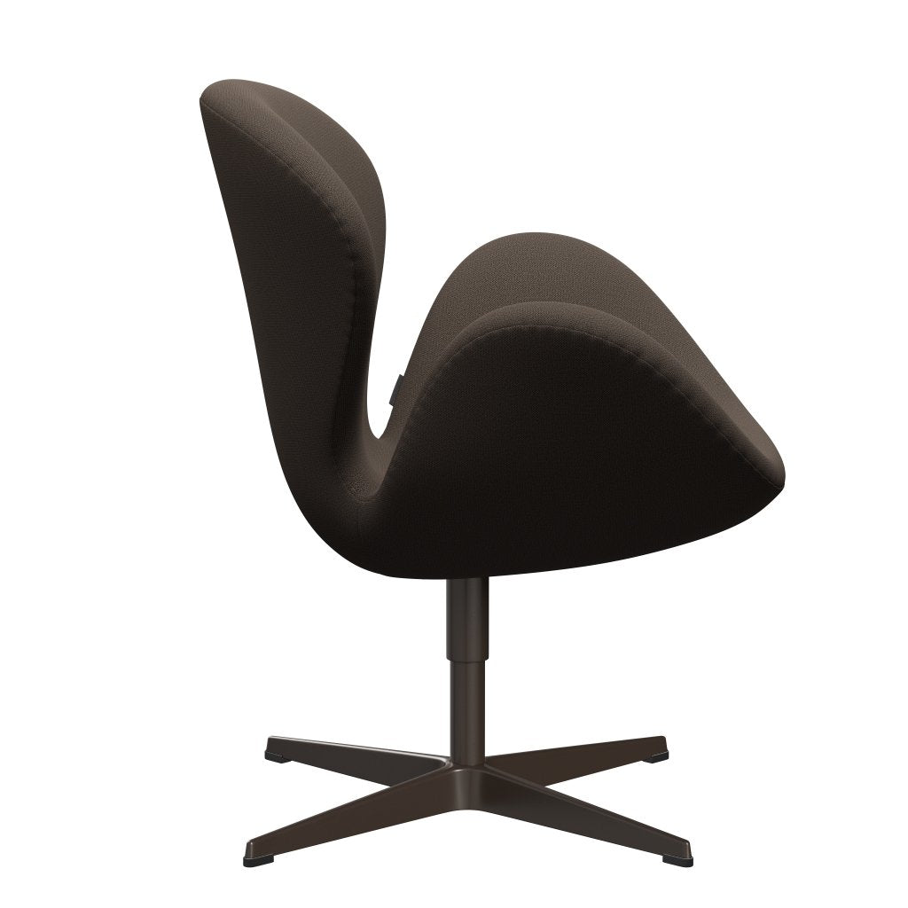[product_category]-Fritz Hansen Swan Lounge Chair, Brown Bronze/Capture Brown/Green-Fritz Hansen-3320-CP6301-BBBASE-FRI-3