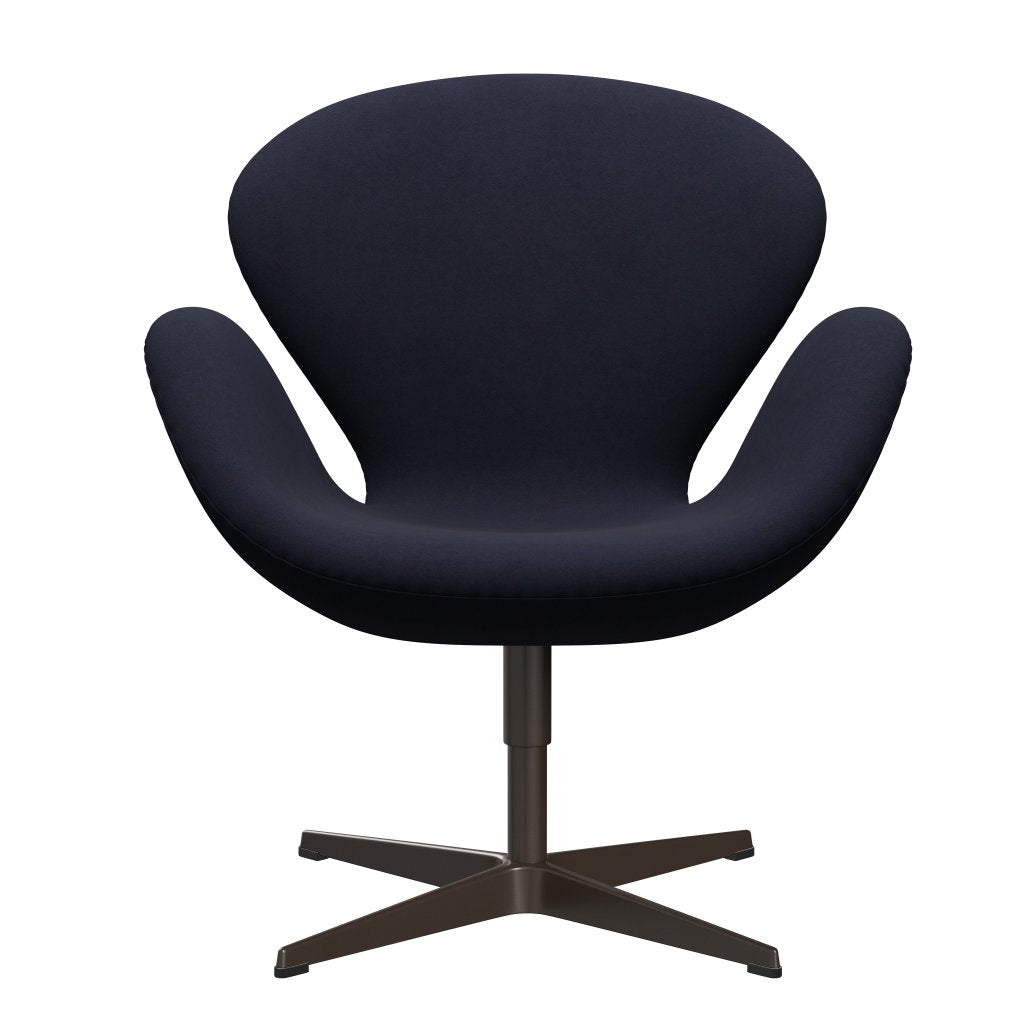 [product_category]-Fritz Hansen Swan Lounge Chair, Brown Bronze/Comfort Earth Grey-Fritz Hansen-3320-C66005-BBBASE-FRI-1