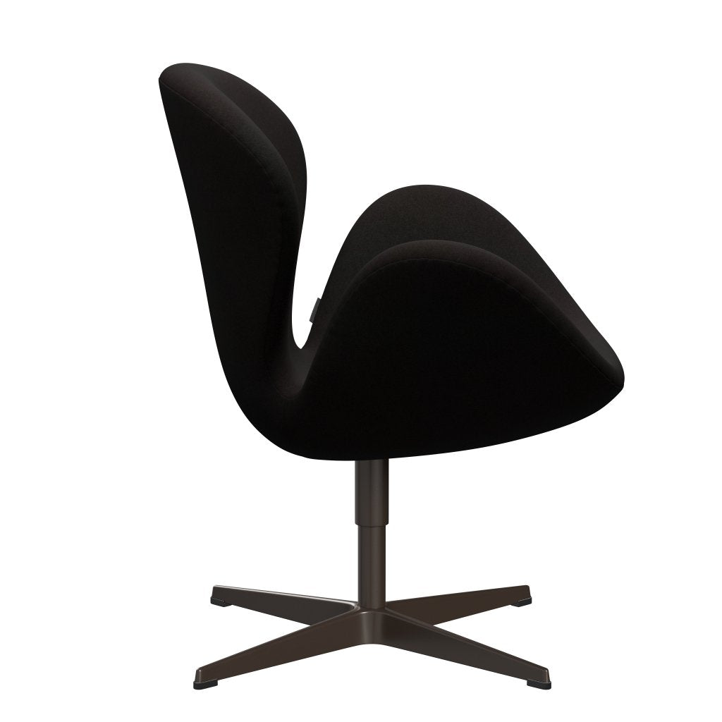 [product_category]-Fritz Hansen Swan Lounge Chair, Brown Bronze/Divina Dark Brown (384)-Fritz Hansen-3320-DIV384-BBBASE-FRI-3