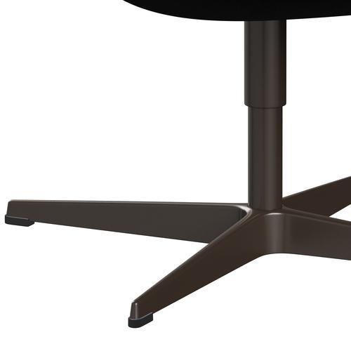 [product_category]-Fritz Hansen Swan Lounge Chair, Brown Bronze/Divina Dark Brown (384)-Fritz Hansen-3320-DIV384-BBBASE-FRI-7