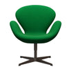  Swan™ Lounge Chair Brown Bronze/Divina Grass Green
