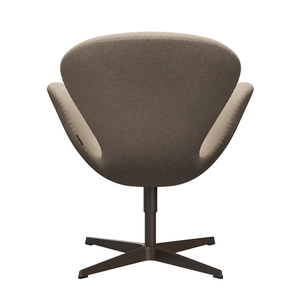 [product_category]-Fritz Hansen Swan Lounge Chair, Brown Bronze/Divina Md Sand-Fritz Hansen-3320-DMD213-BBBASE-FRI-4