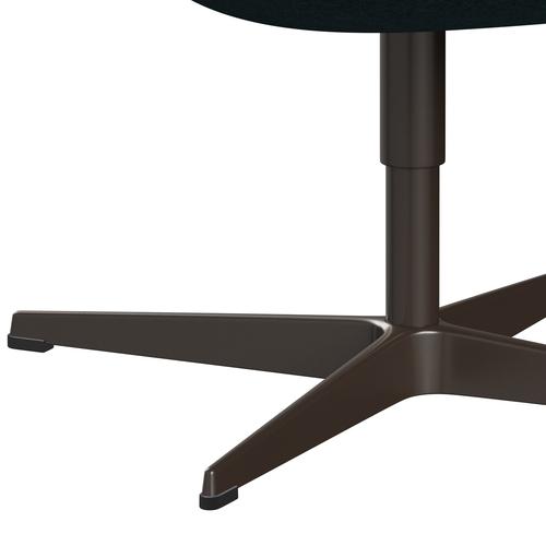 [product_category]-Fritz Hansen Swan Lounge Chair, Brown Bronze/Divina Md Turquoise Dark-Fritz Hansen-3320-DMD843-BBBASE-FRI-7