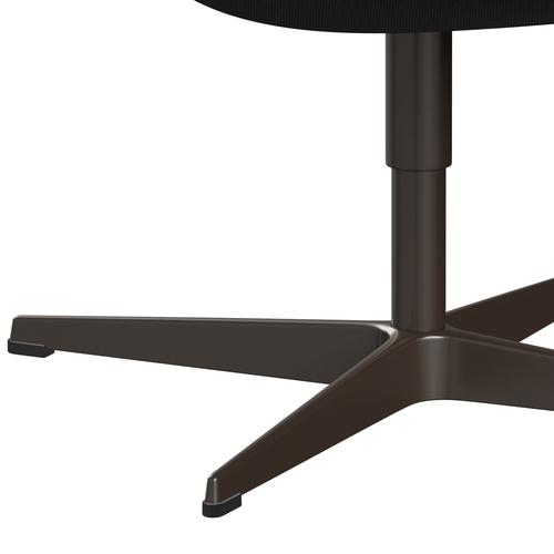 [product_category]-Fritz Hansen Swan Lounge Chair, Brown Bronze/Rime Dark Grey/Khaki-Fritz Hansen-3320-RIM271-BBBASE-FRI-7