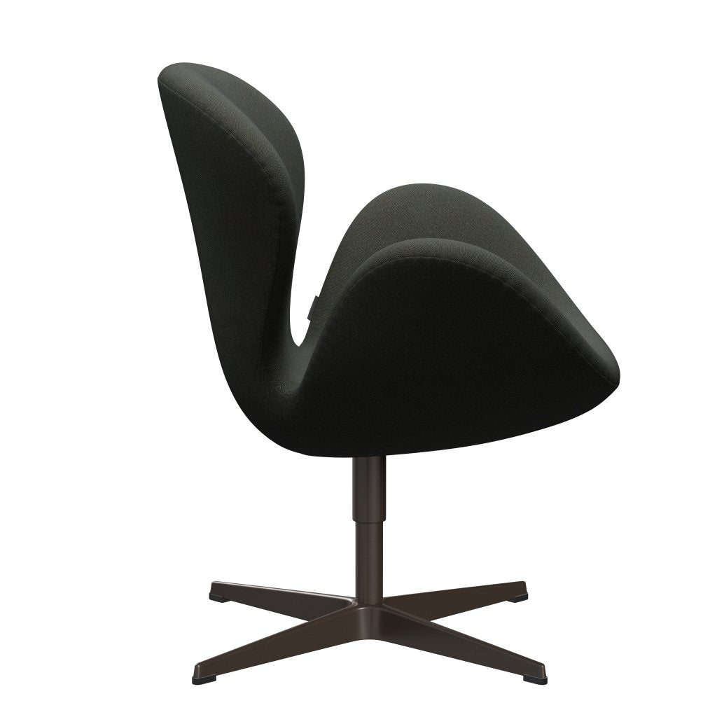 [product_category]-Fritz Hansen Swan Lounge Chair, Brown Bronze/Rime Dark Grey/Khaki/Blue-Fritz Hansen-3320-RIM991-BBBASE-FRI-3