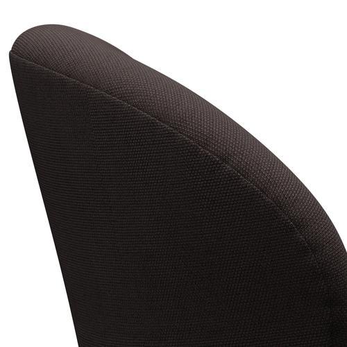 [product_category]-Fritz Hansen Swan Lounge Chair, Brown Bronze/Steelcut Dark Earth Brown-Fritz Hansen-3320-STI695-BBBASE-FRI-5