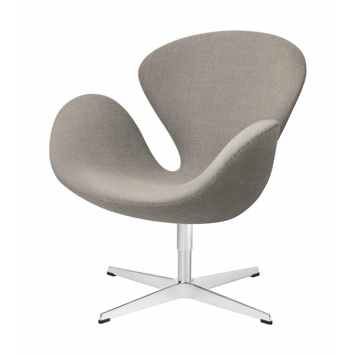 [product_category]-Fritz Hansen Swan Lounge Chair Fabric, Christianshavn Light Beige-Fritz Hansen-3320-Alu-Christianshavn-1120-FRI-1