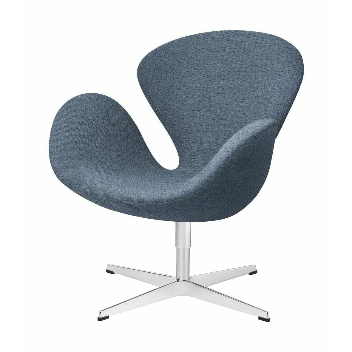 [product_category]-Fritz Hansen Swan Lounge Chair Fabric, Christianshavn Light Blue-Fritz Hansen-3320-Alu-Christianshavn-1152-FRI-1